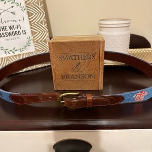 Smathers & Branson Belt. Summer Vibes style. Size 38.